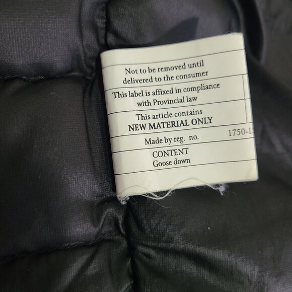 Patagonia Goose Down Sweater Puffer Jacket Full Zip Black Men’s Size Medium - Picture 8 of 11